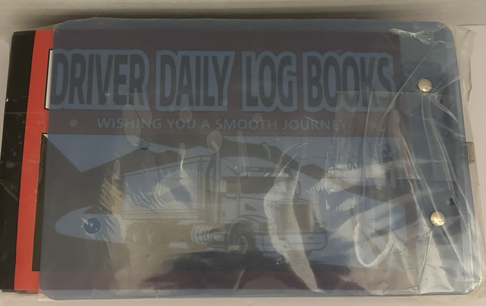 5 Pack Driver Daily Log Book 8.5″ x 5.5″ Log Book with Clip Board A10