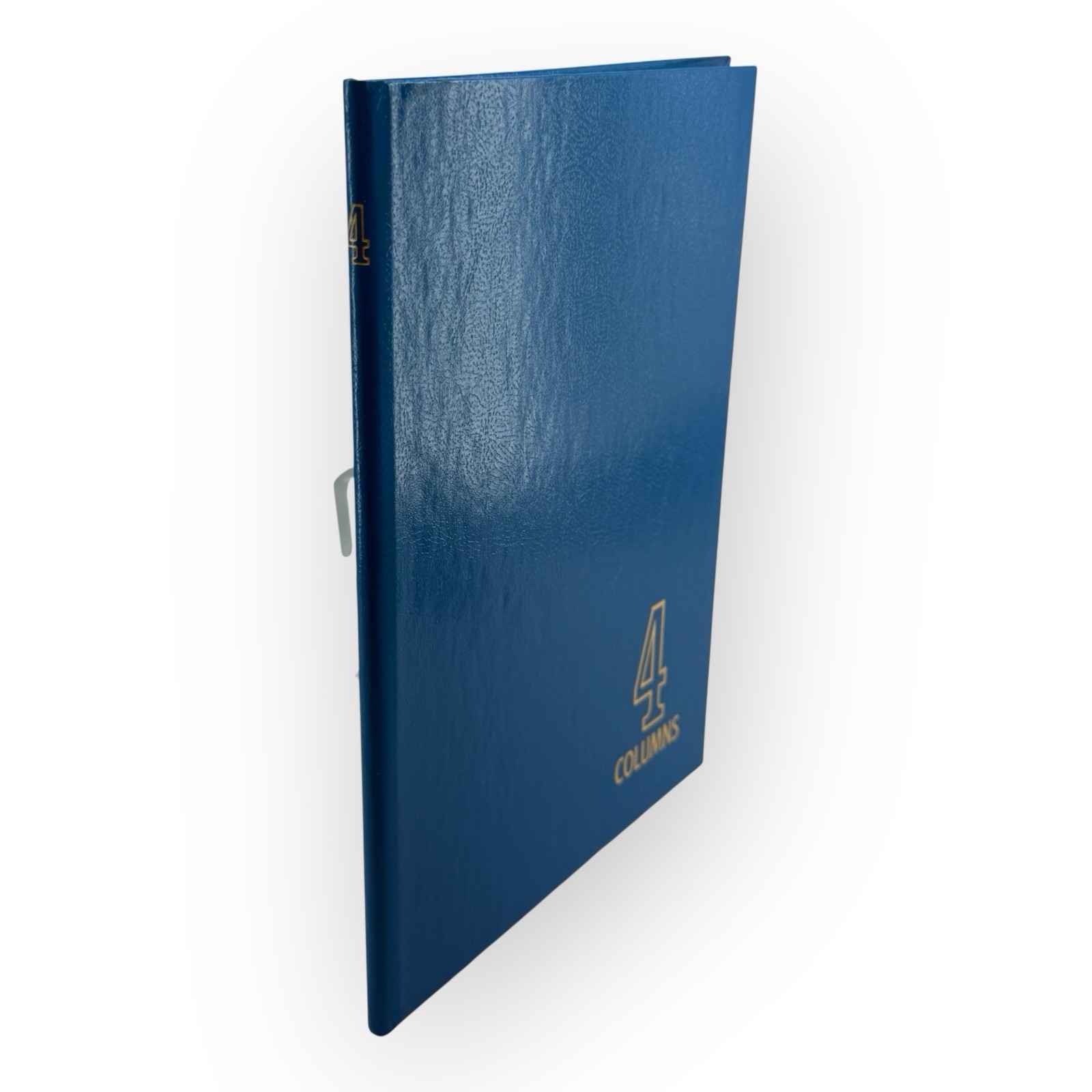 National 4 Column #56-404 Ledger Record Book NOS Blue Accounting 80 page Vintage