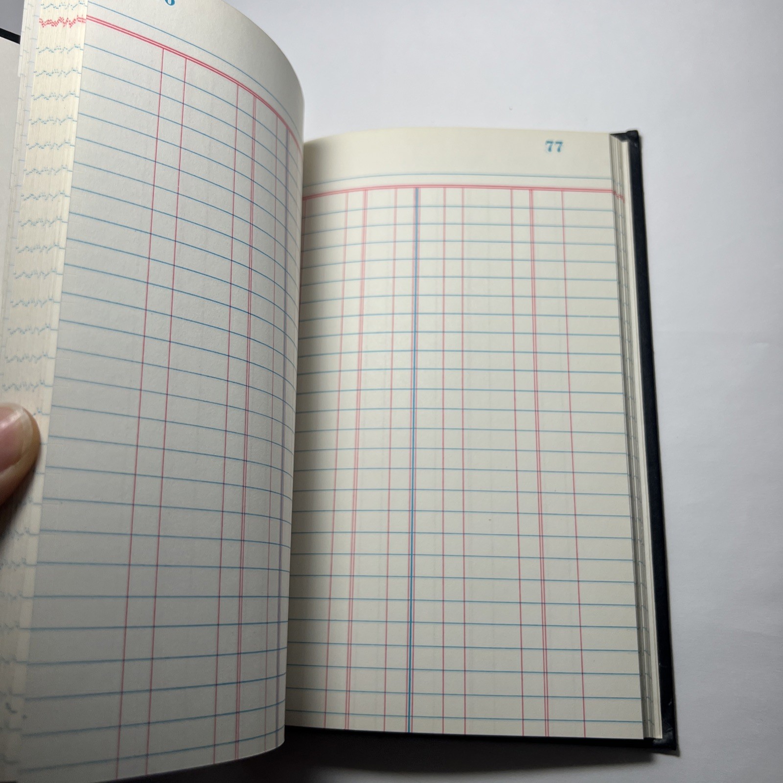 D.E. Ledger Personal Account Book Checkbook Register USA Unused Wilson Jones
