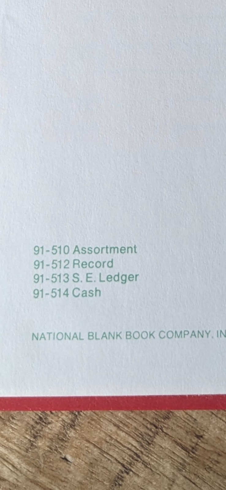 Vintage Simplex S.E. Ledger Account Book 12″ X 8″ #91-513