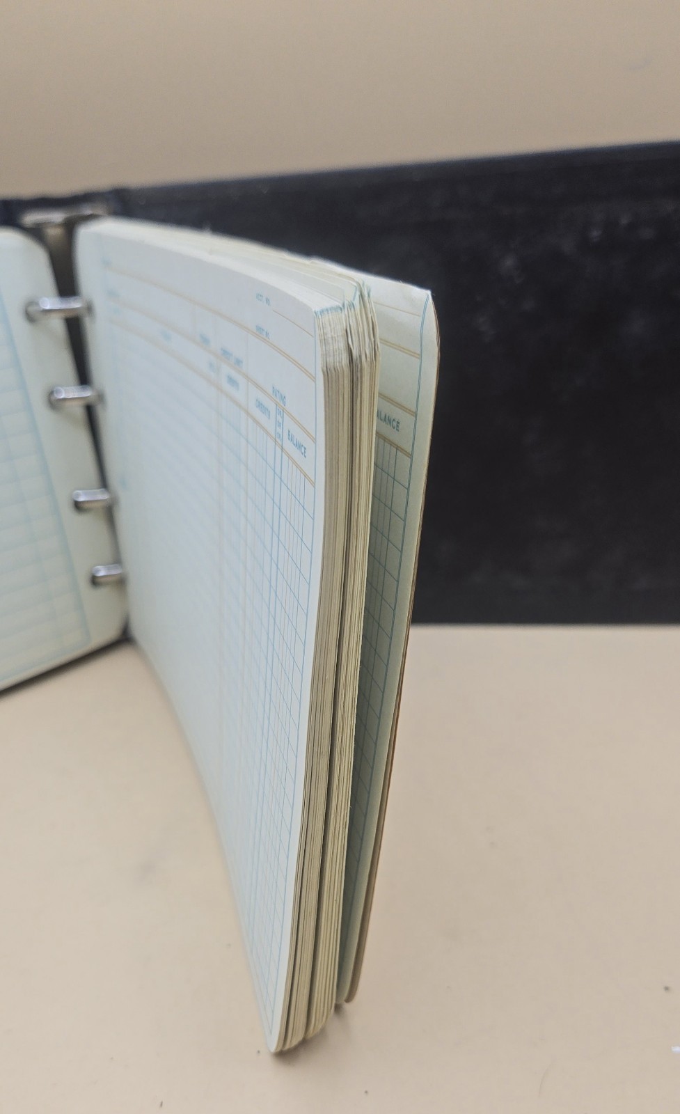 VINTAGE Standard Boorum & Pease Ledger Book No.1000 Spiral Bond, 10X6 Sheets