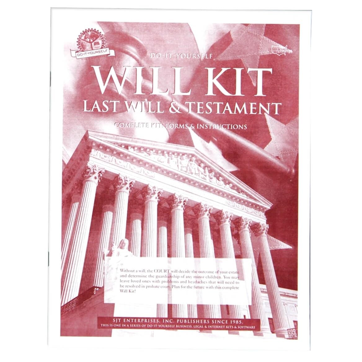 Do-It-Yourself Will Kit – Includes Last & Testament, One Size Fits All