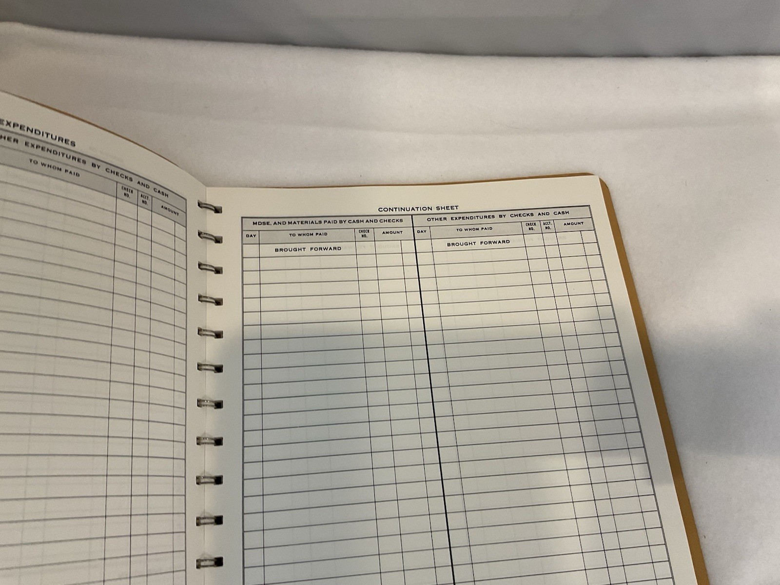 DOME Simplified Monthly Bookkeeping Record Spiral Bound #612 Nicholas Picchione