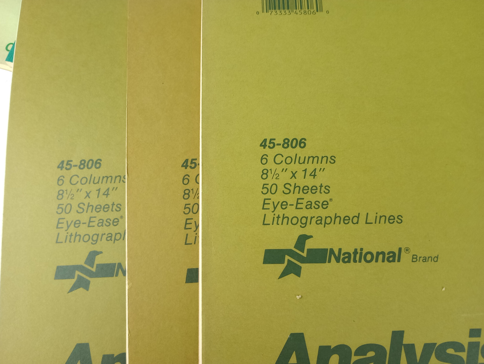 Vintage 1980’s Engineer Analysis Column Pads (Lot x 13 pc Unused) Large Graph