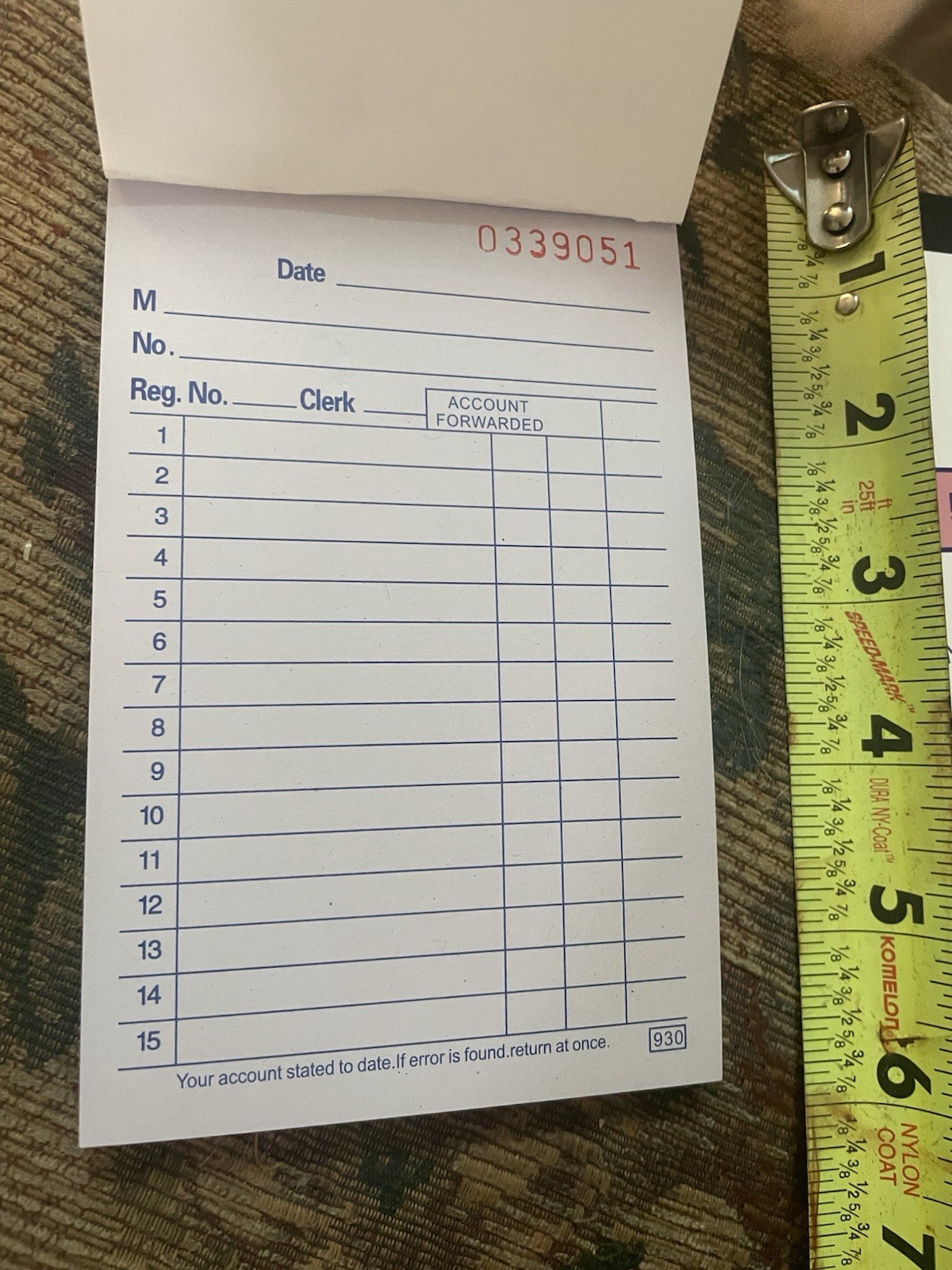 10 Pack 3.5″ x 5.5″Sales Order Forms Carbonless Duplicate Receipt Book*USA SELL