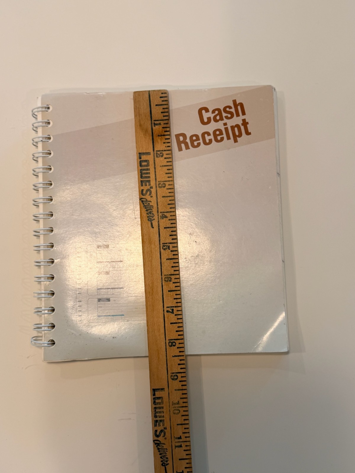 Cash Receipt Book 3-Per Page Carbonless Spiral Bound CRB 111-2 Made in USA (225)