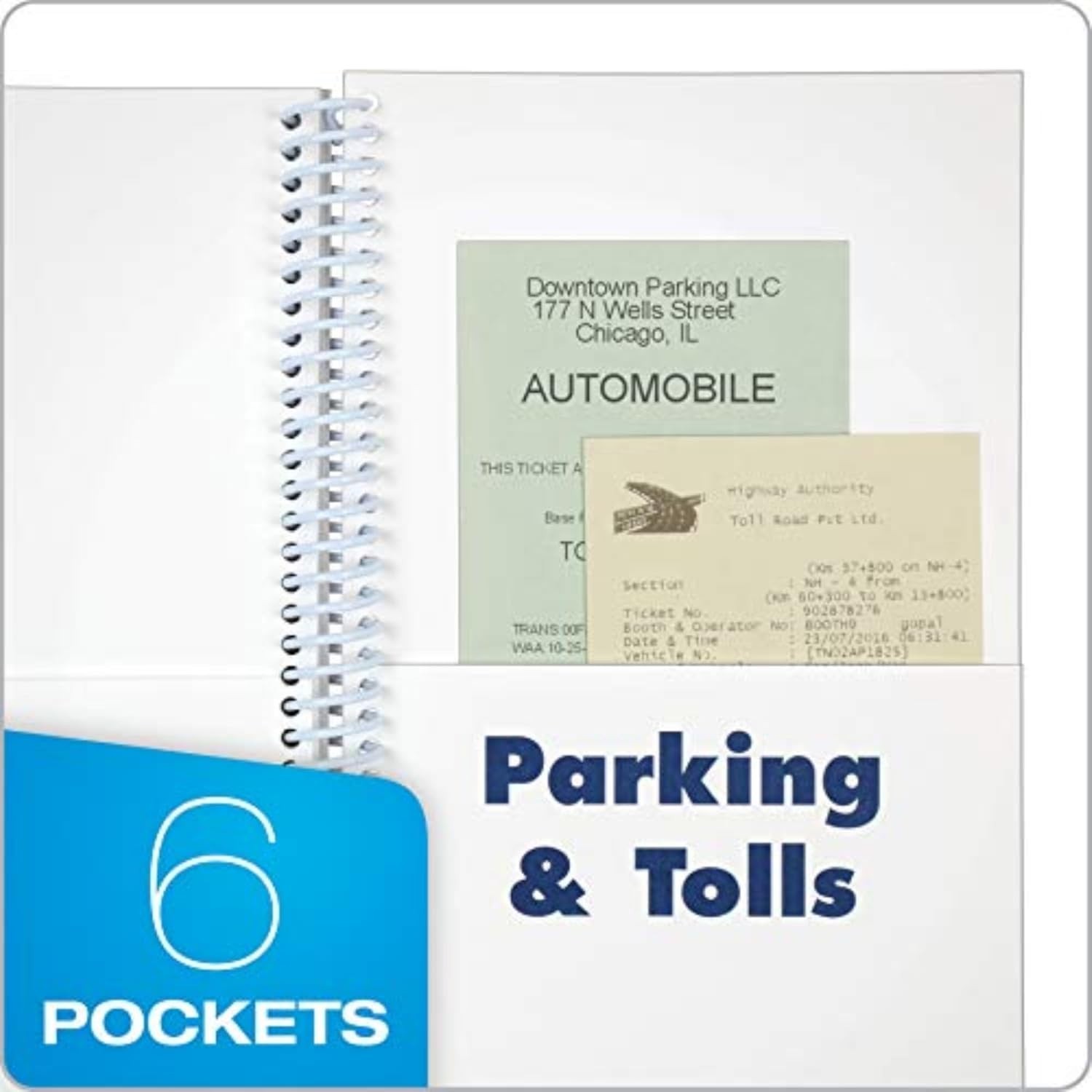 ABF Vehicle Mileage and Expense Journal, 5-1/4″ x 8-1/2″, Fits the Glove Box,…