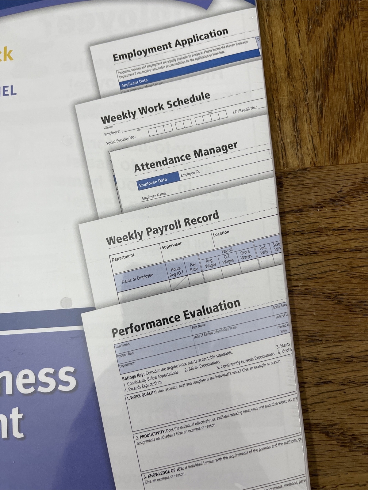 Adam’s Small Business Employment Forms