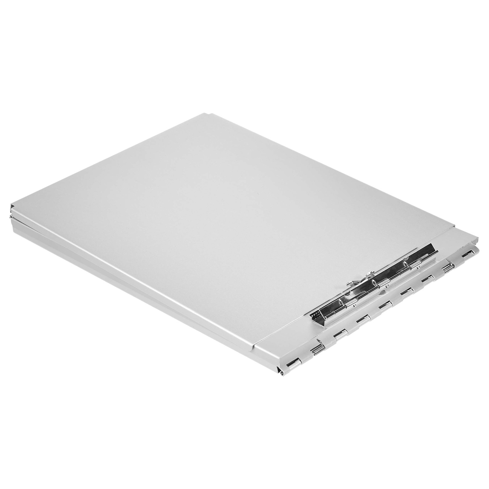 Amazon Basics Aluminum Form Holder Storage Clipboard, 12.5″ 12.5″x9″, Silver
