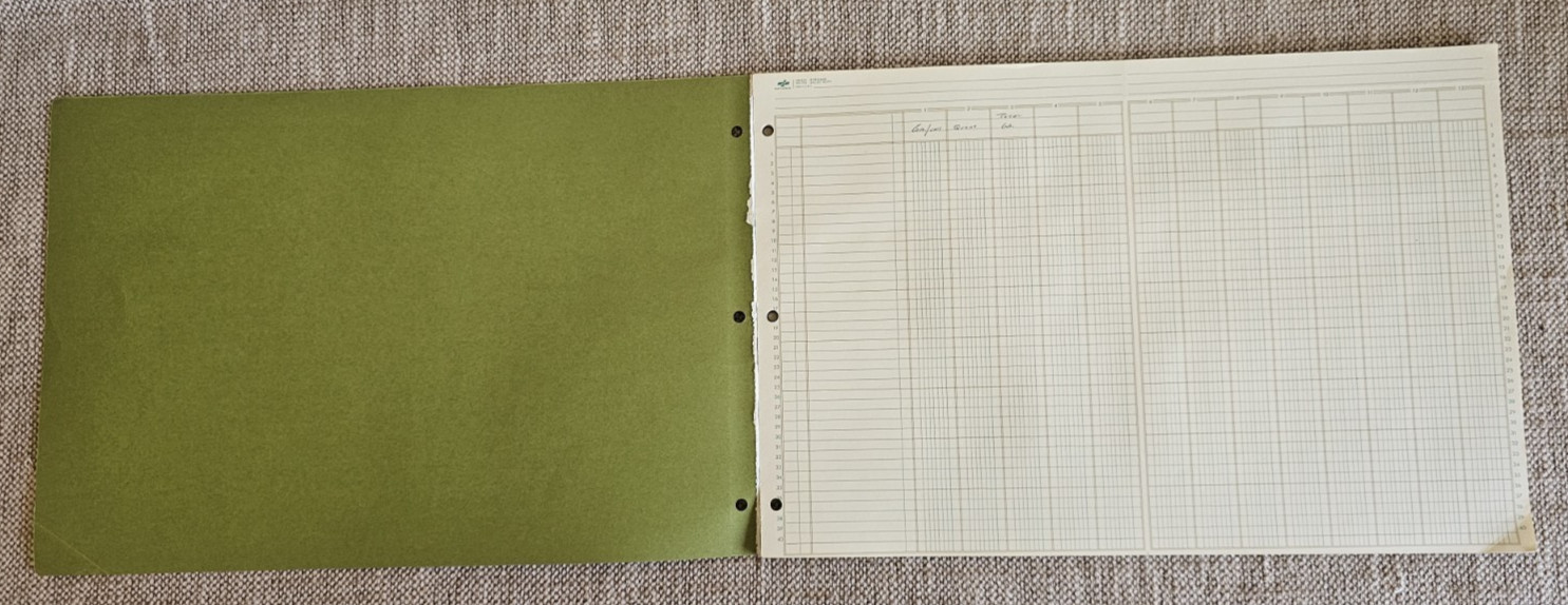 National Brand 45-613 Eye Ease Analysis Pad 13 Columns 35 Sheets 11×16 3/8