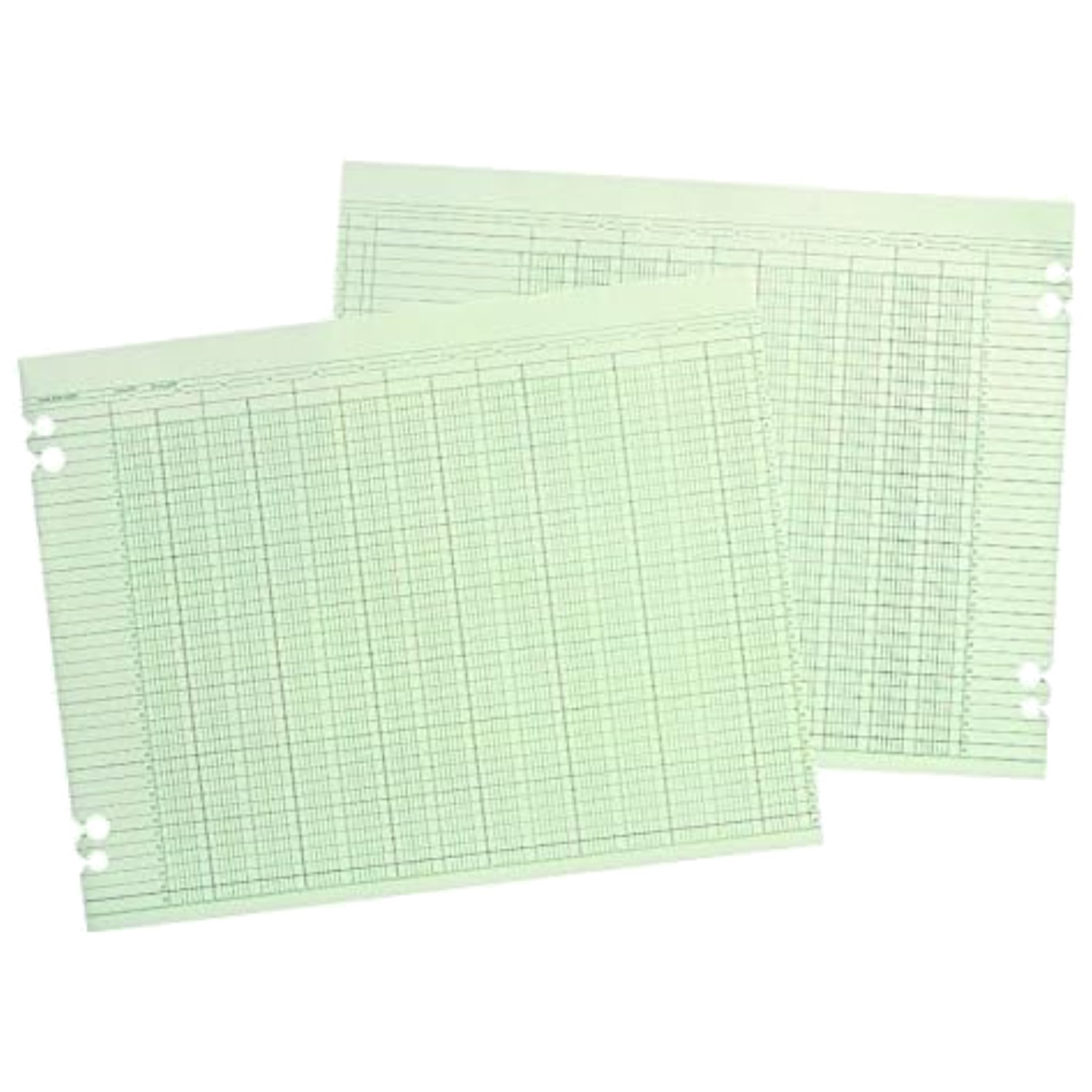 Columnar Ruled Paper, 24 Columns, 100 Sheets
