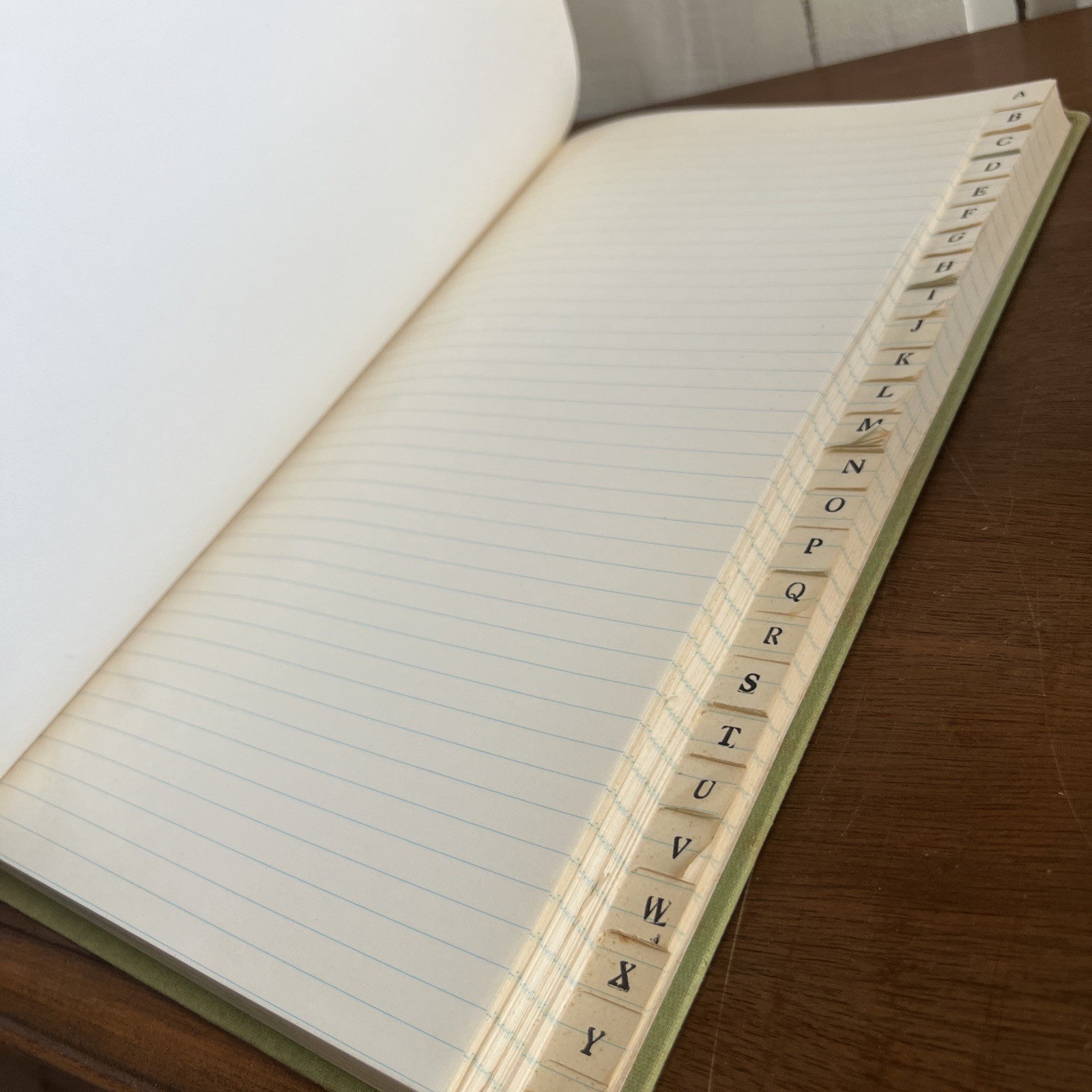 Vintage Record Book Account Ledger, Blank Lined, 160 Pages, 2176 Bookkeeping Set