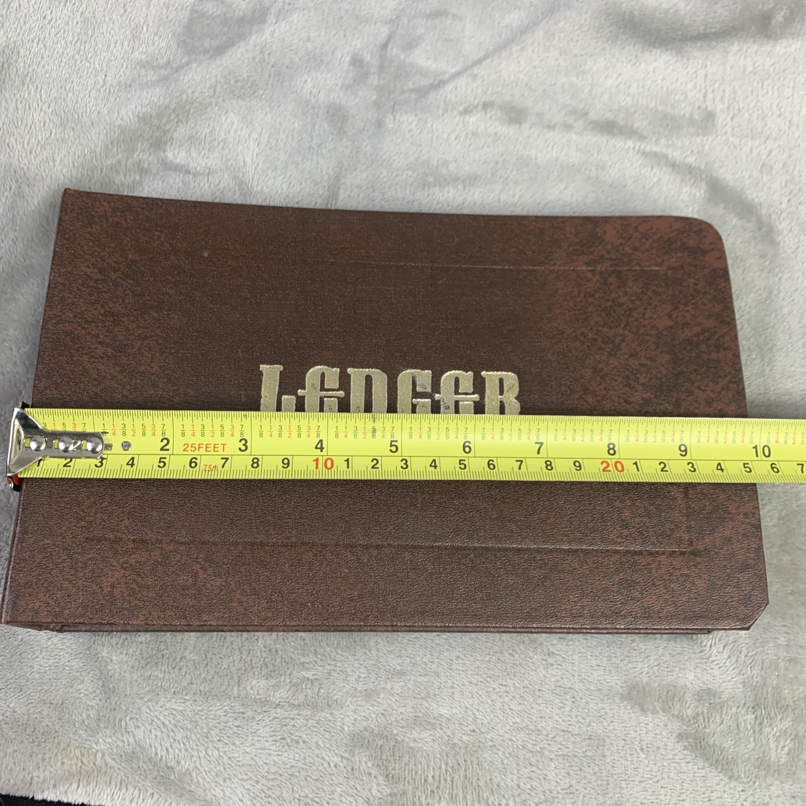 VTG Mead Debit-Credit-Balance Forms Ledger Outfit 26 Dividers A-Z Index Brown
