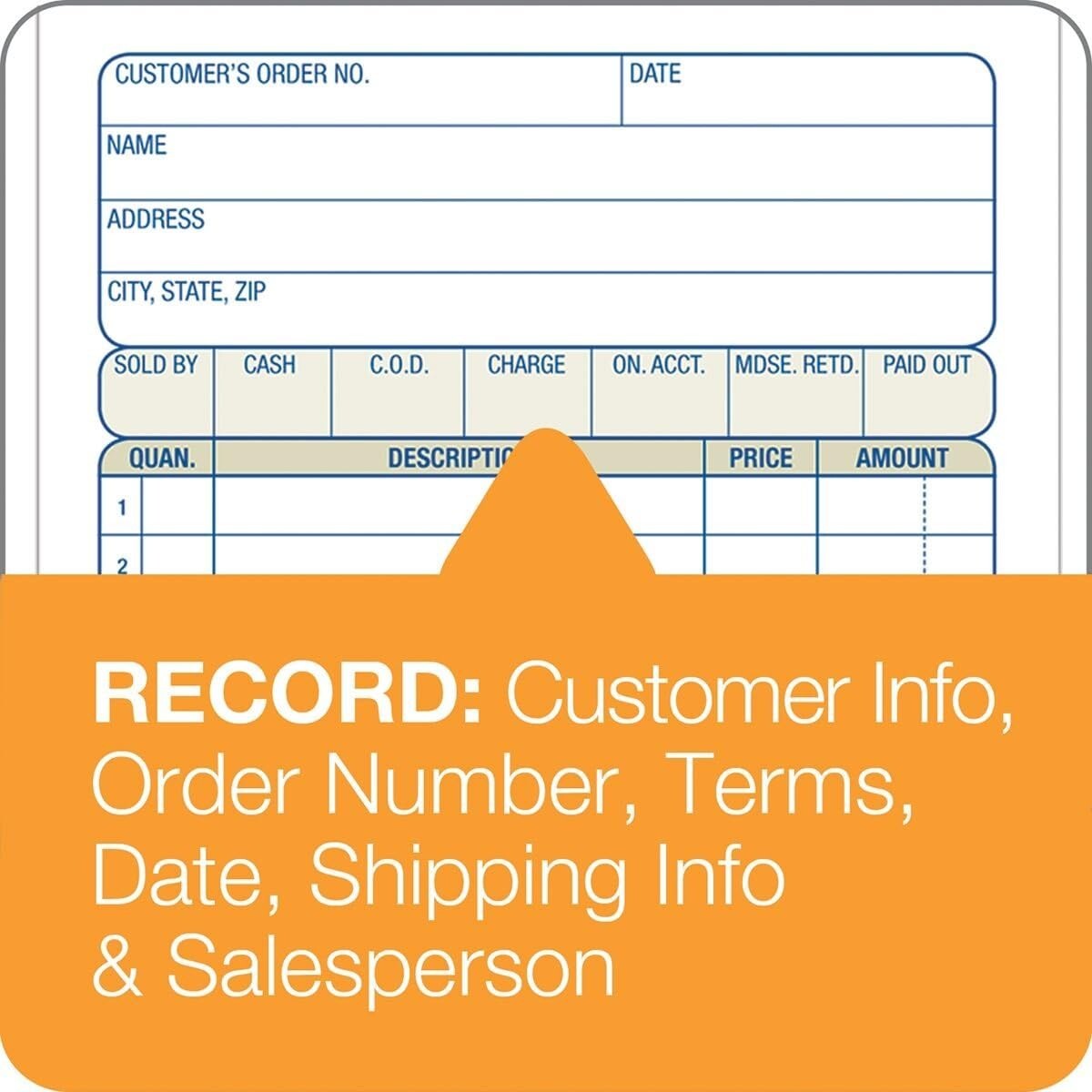 Color-Coded Sales Order Books – Premium 3-Part Format, Pack of 2, 50 Sets Each