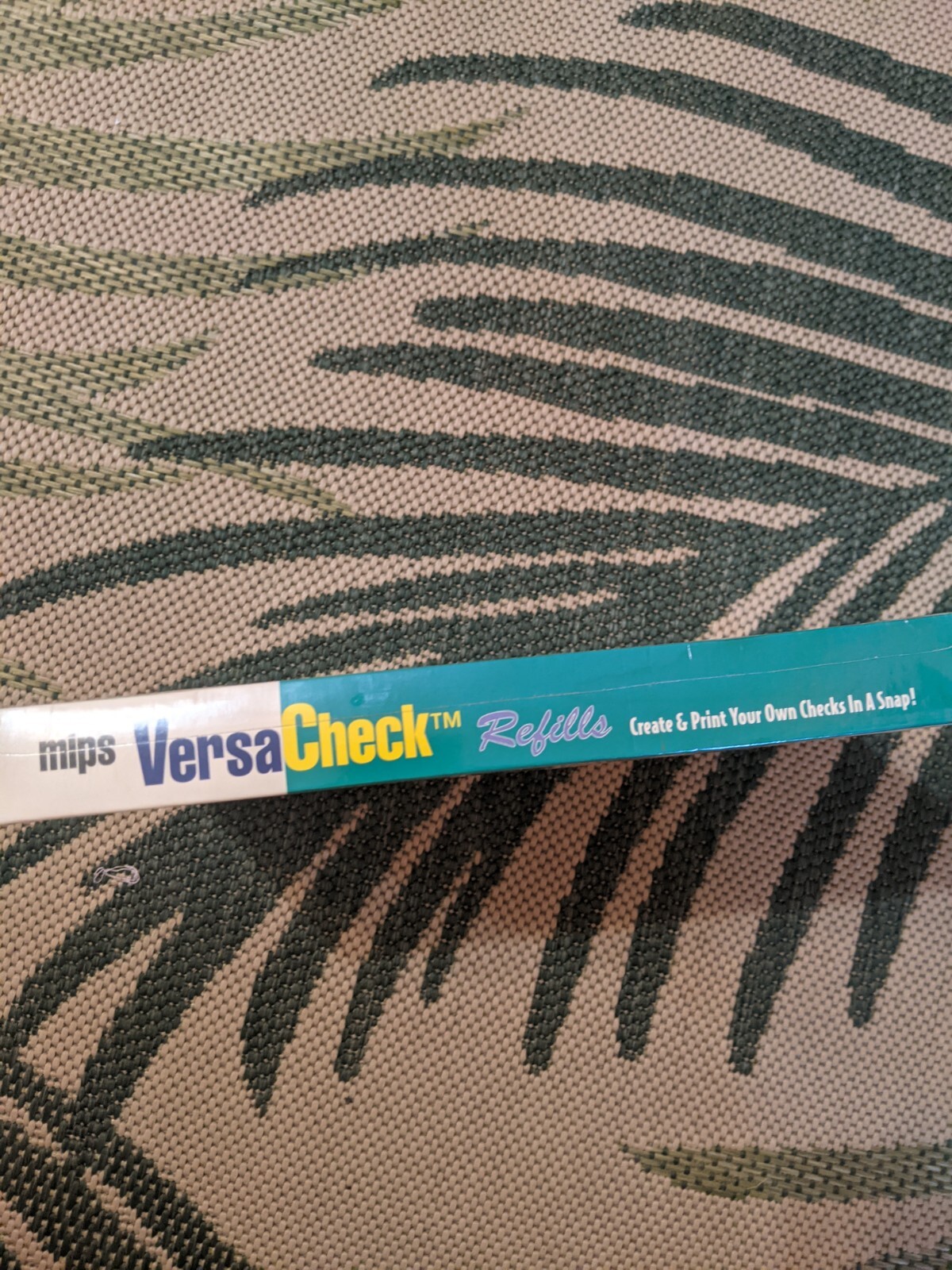 MIPS VersaCheck Refills, 750 Checks Classic Style Form 3001 (MVC/3001-B) SEALED 