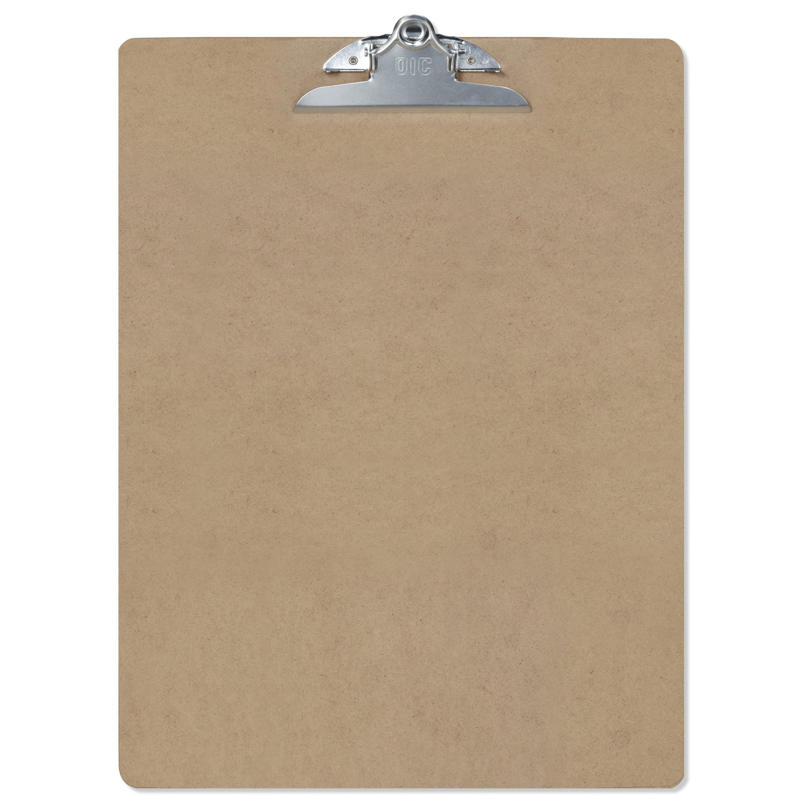 Oic Wood Clipboard – Spring Clip – Hardwood – Brown (oic-83104) (oic83104)
