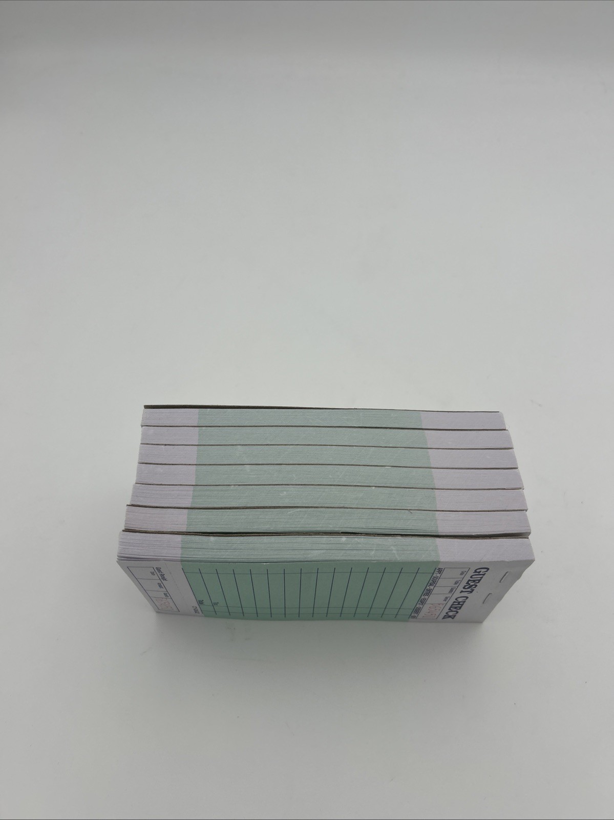 Restraunt Guest Checks 50 Tickets (Lot of 7 Pads) Single Page Card Stock