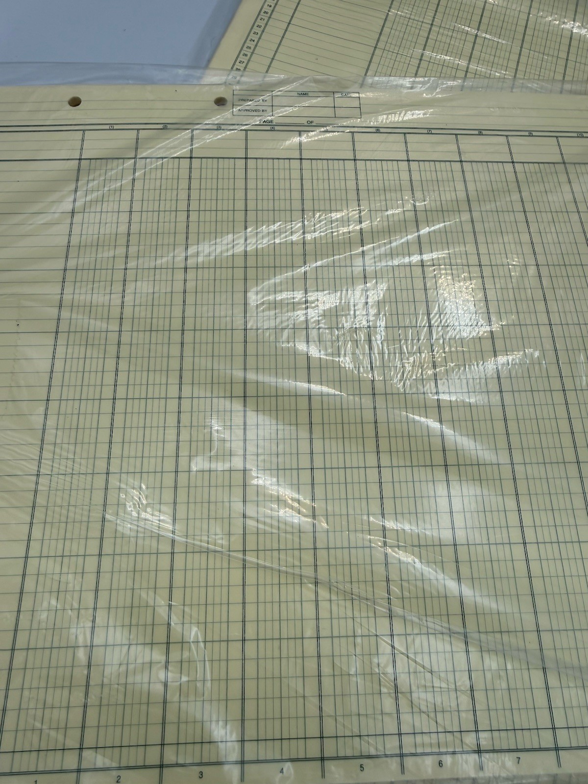 3- Quill Columnar Pads 13 Columns For 3 Ring Binders 116-16 50 Pages Each Seale