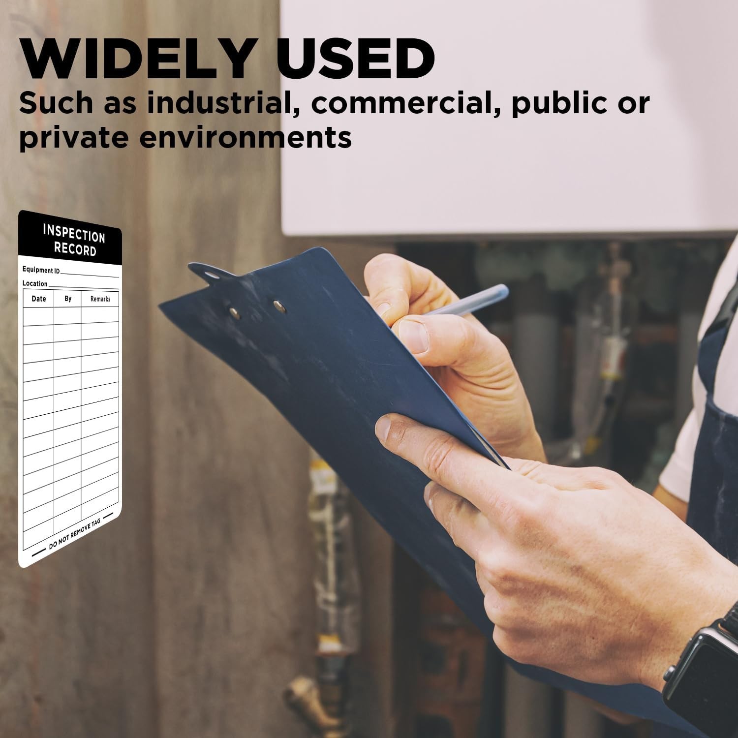 100 Pack Dot Inspection Forms and Stickers,Adhesive Inspection Record Labels …