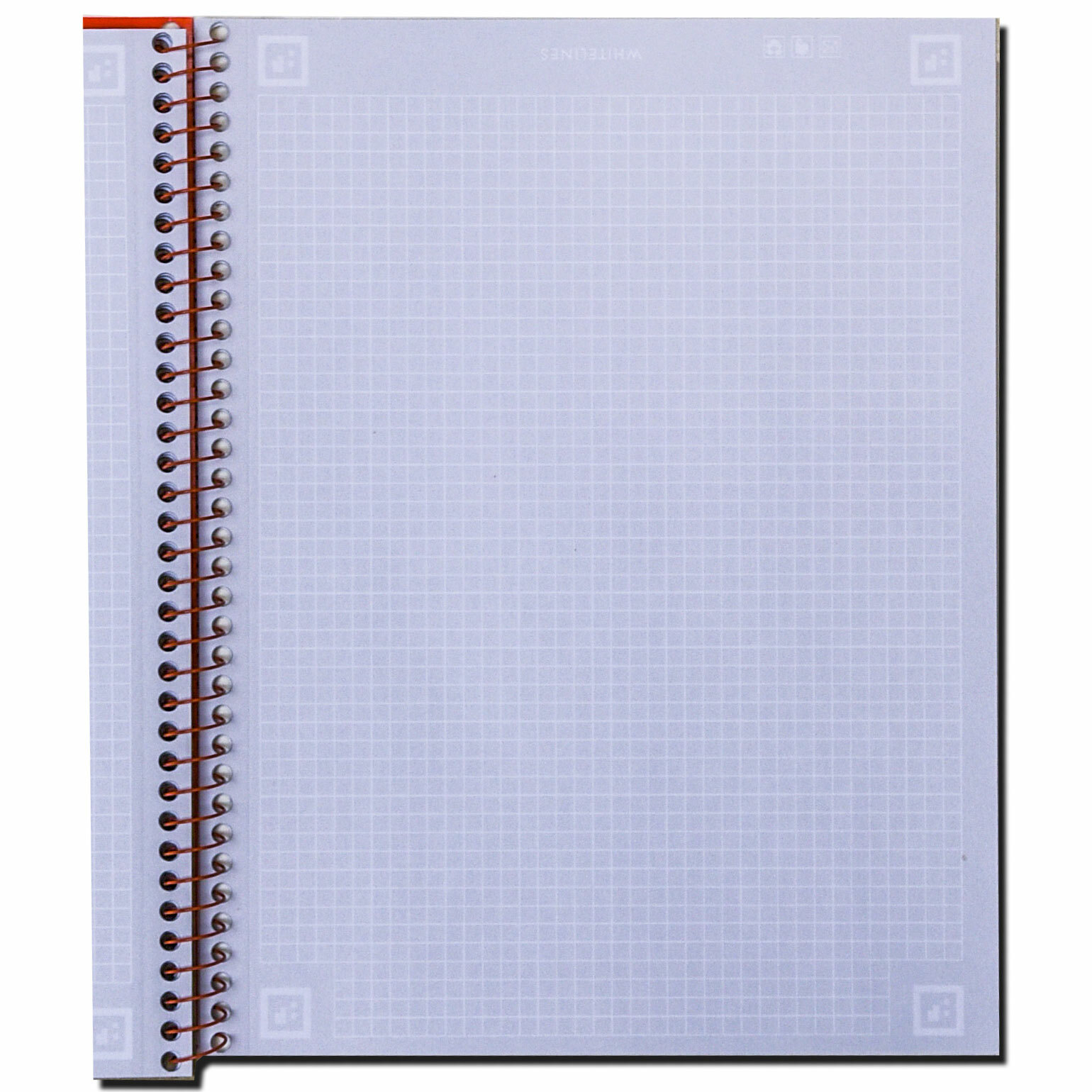 Whitelines 5×5 Graph Notebook 17001, 11 x 8.5″, 70 Sheets, Pack of 3 Notebooks