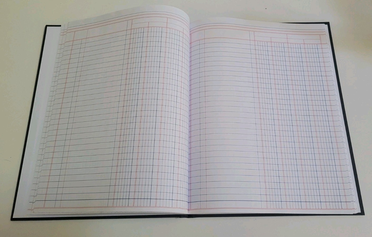 Adams Account/Ledger Book 4 Columns 7 x 9.25″ Black 80 Pages # ARB8004M