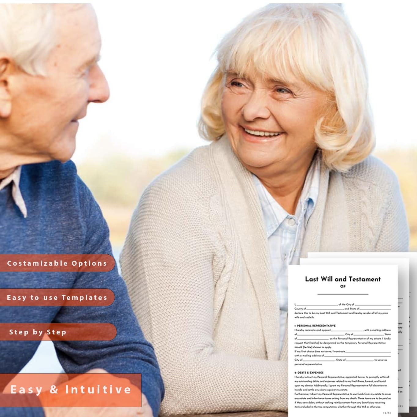 Last Will and Testament Kit 2026 – DIY Forms, Pre-Formatted Legal…