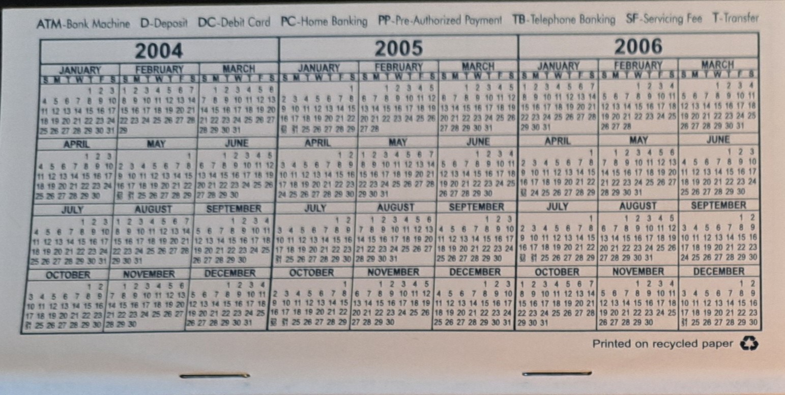 Checkbook Transaction Registers Brand New BUNDLE LOT OF 5