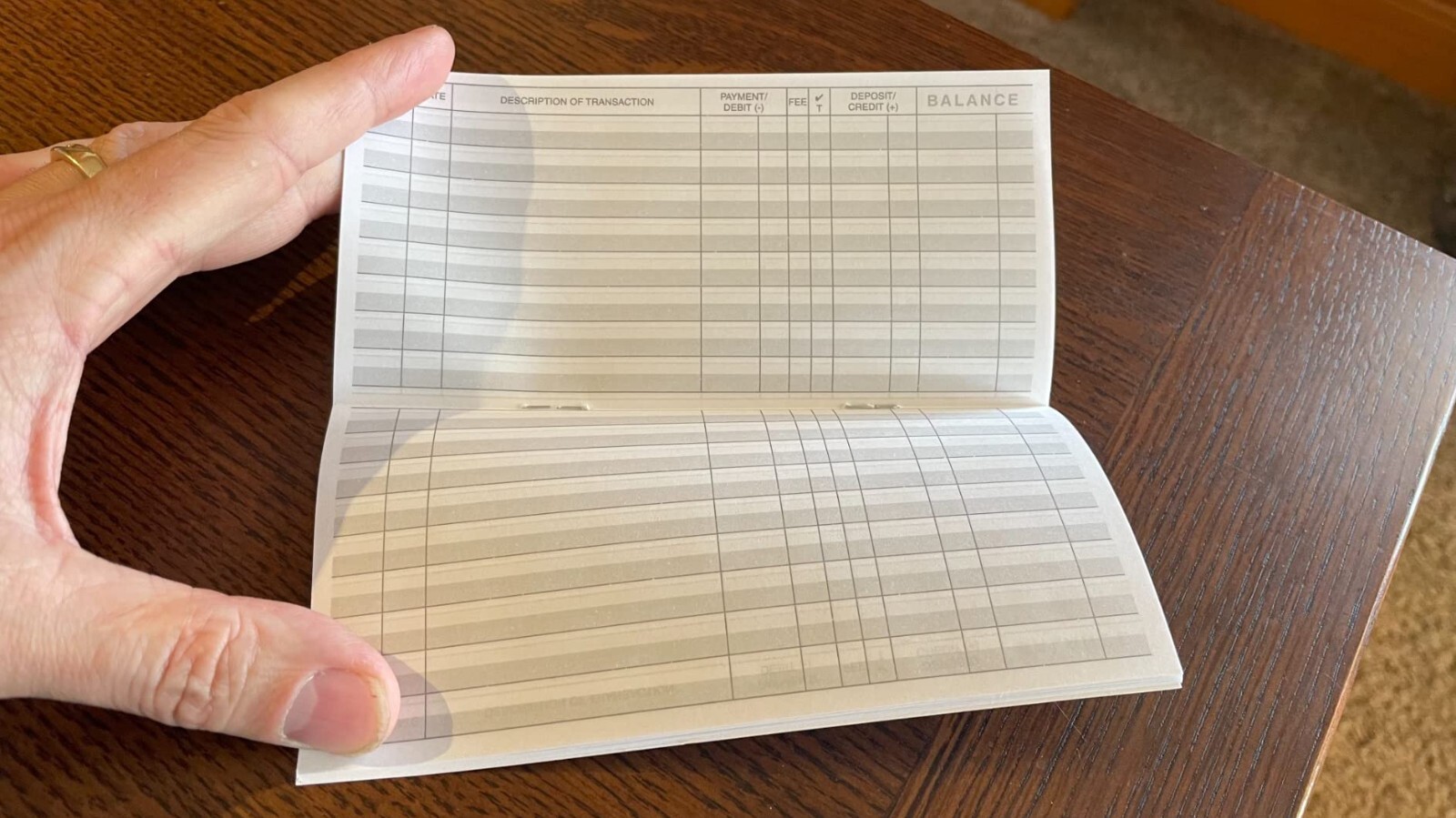 12 Check Book Ledger Transaction Registers Log for Personal or Business NEW