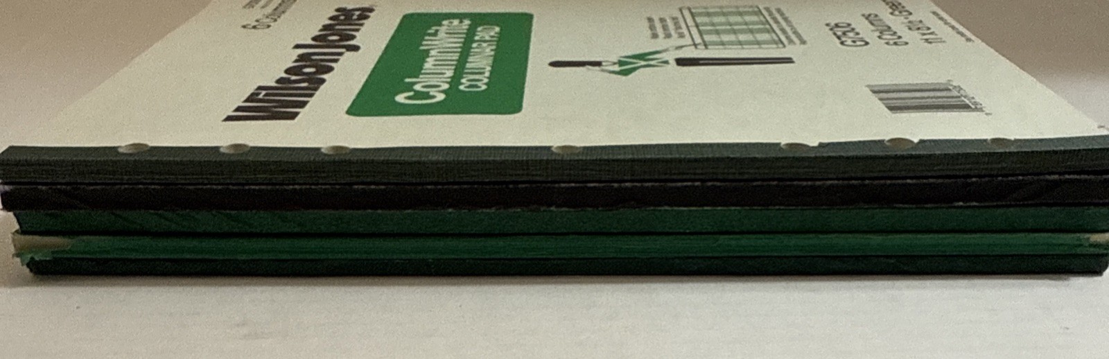 Set Of 5 Vintage Columnar Paper Pads Wilson Jones Boorum & Pease Mead 1968 1986