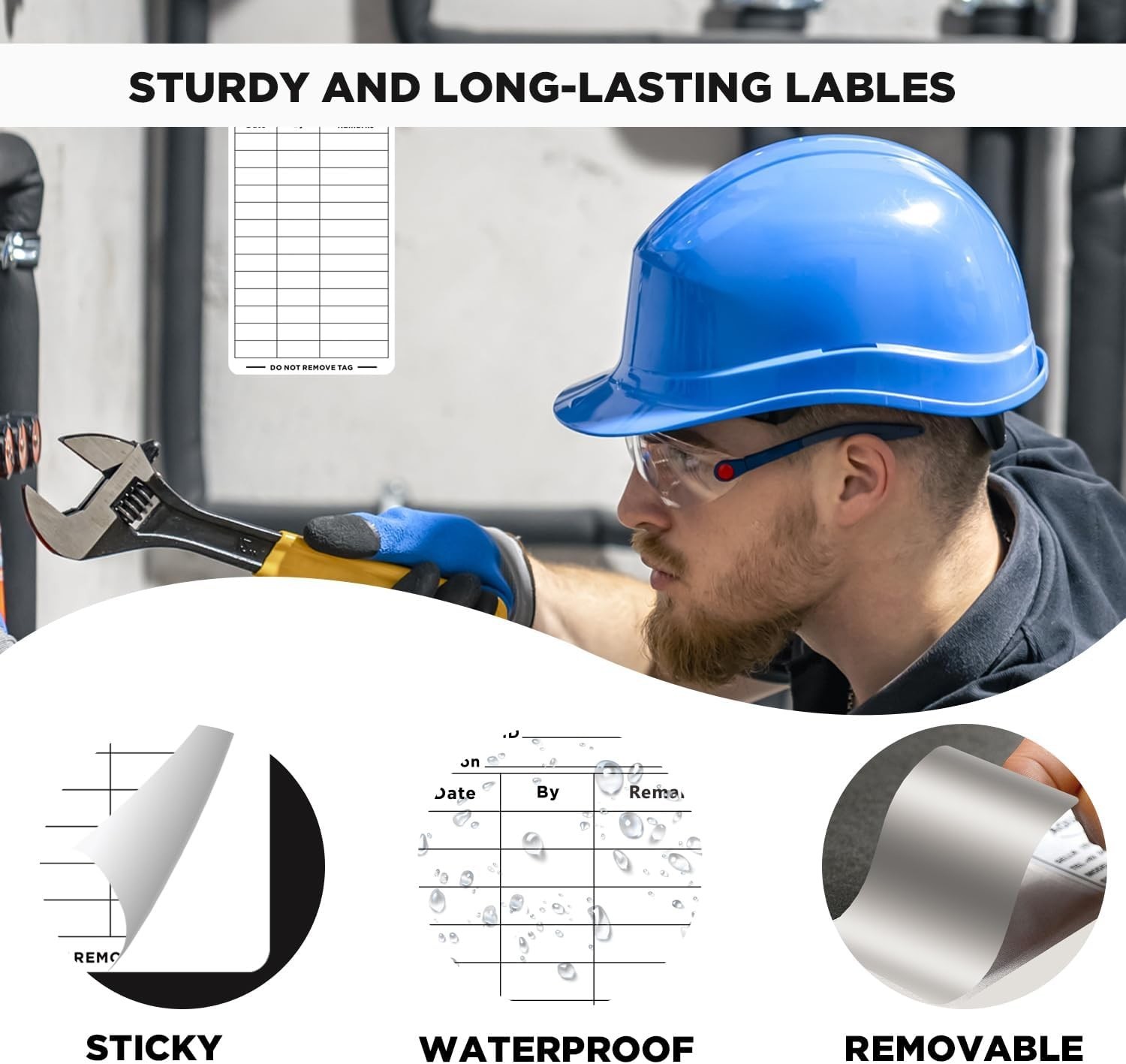 100 Pack Dot Inspection Forms and Stickers,Adhesive Inspection Record Labels …
