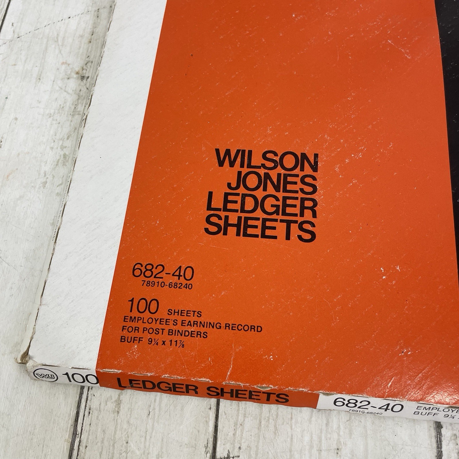Wilson Jones GN2DA Green 9 1/4 X 11 7/8 Ledger Sheets For Post Binders – 97ct