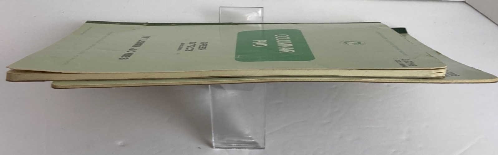 Columnar Ledger Pads 1967 Wilson Jones G7203 G7206 3 & 6 Column Vintage