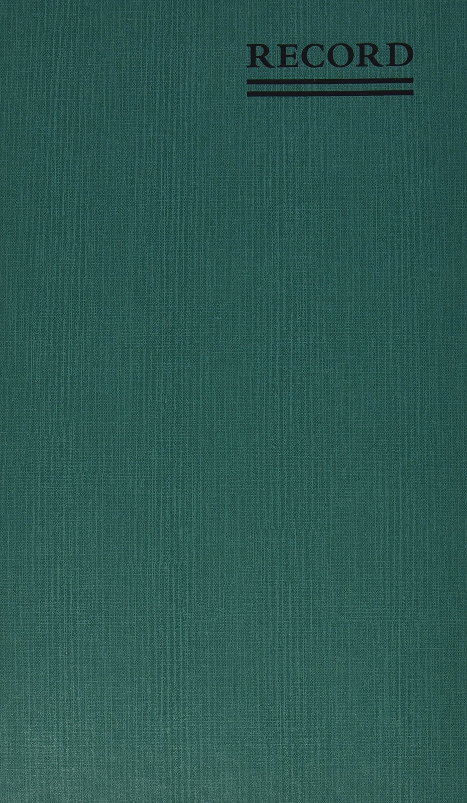 National Emerald Series Record Book, Canvas Hard Cover, Perfect Binding, 12.1…