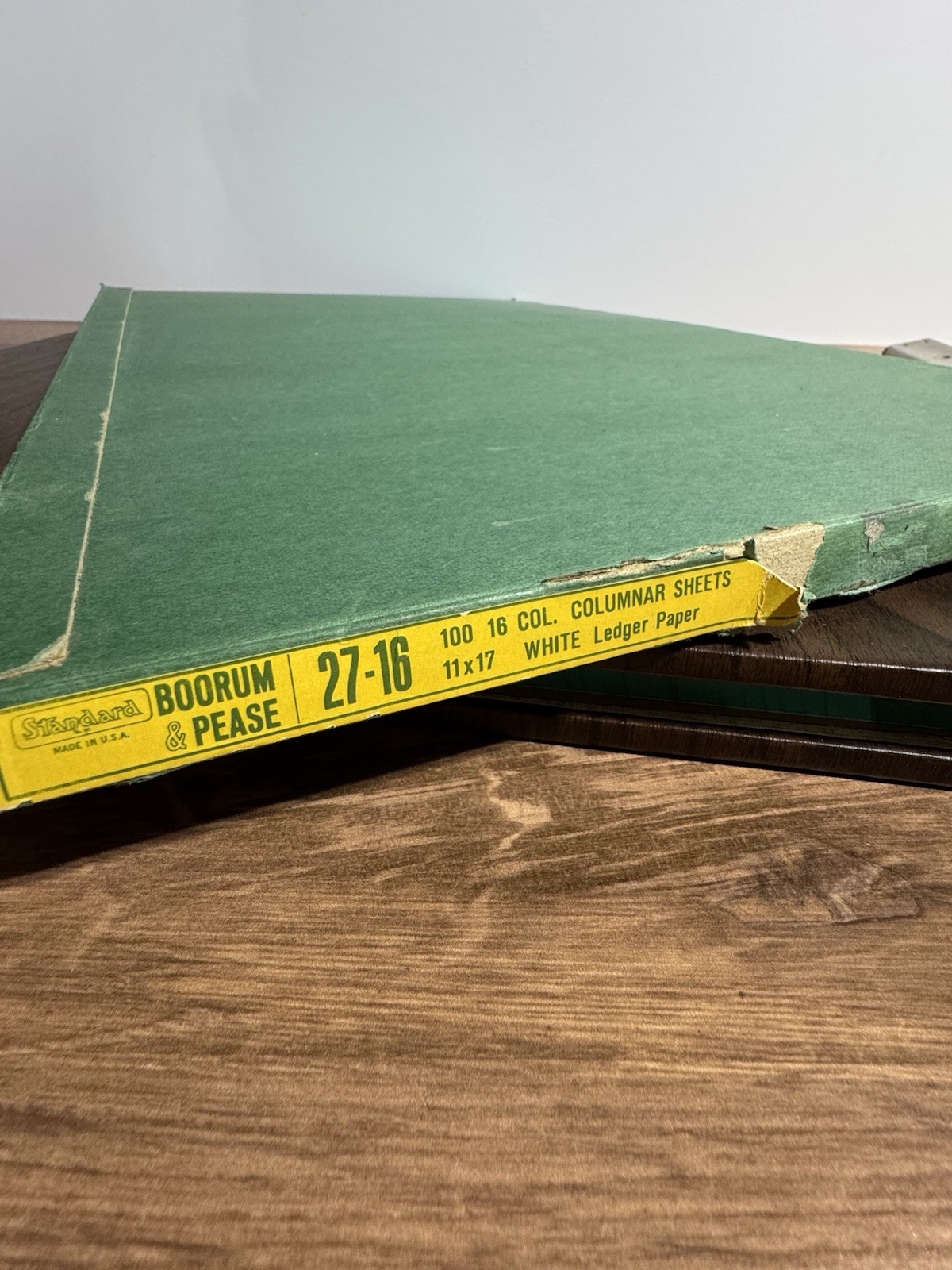 Standard Boorum & Pease No. 6227 1/2 B Two Post Hinge Brown 11×17 -16 Column