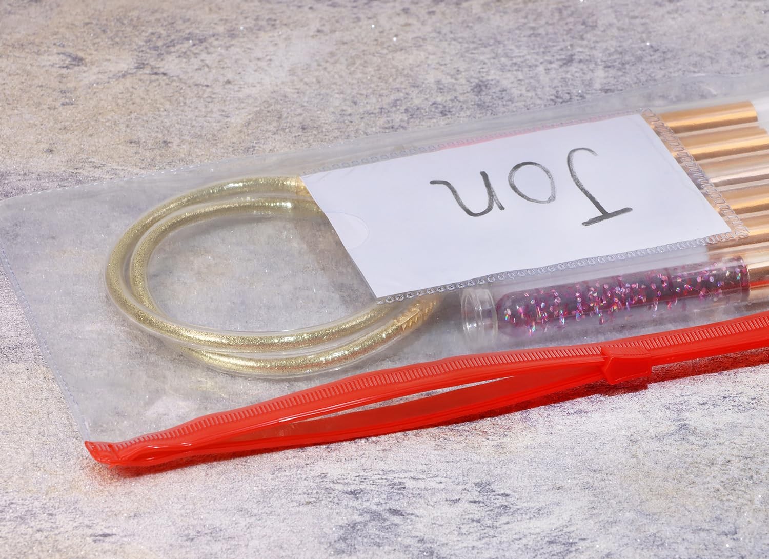 PPhtony 4PCS Clear Plastic Envelopes File Folders with Pockets PVC Colored