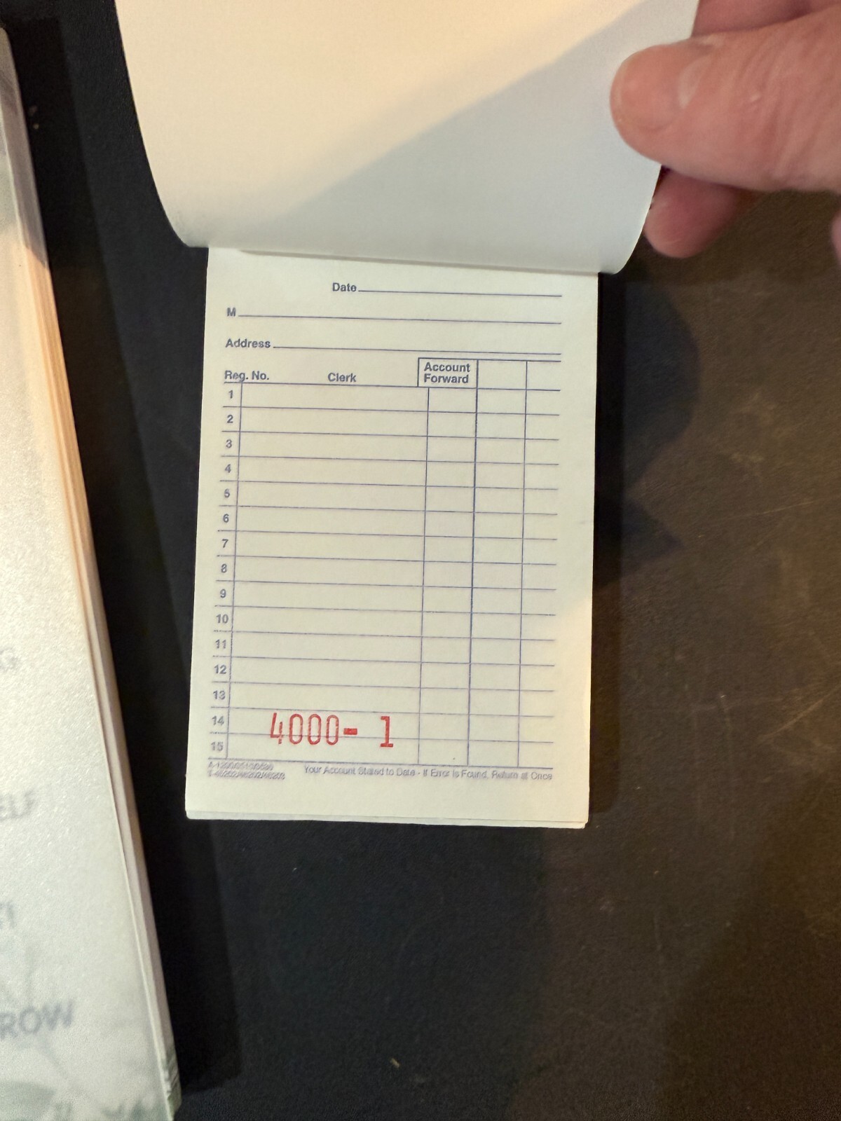 General Purpose Sales Book, 2-Part, Carbonless, White/Canary, 3-11/32 X 5 (158)