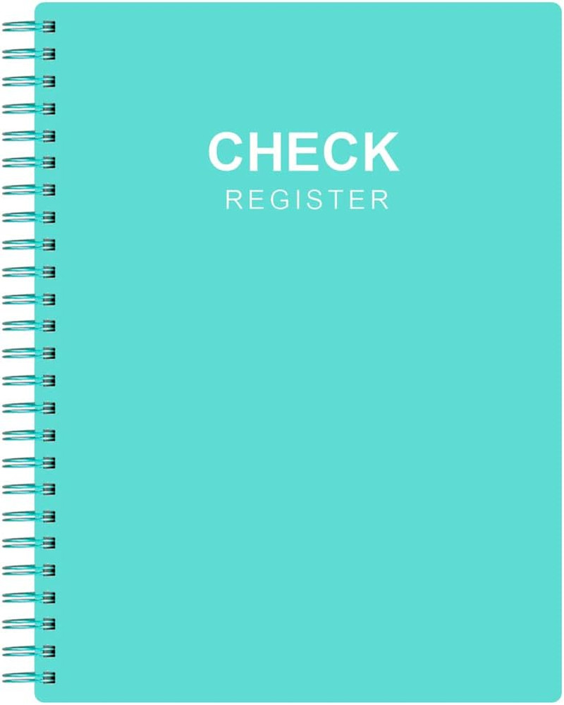 Check Register – A5 Check Book Register Books with Check & Transaction Registers