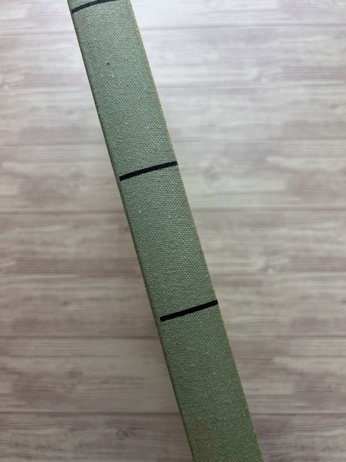 Record Book Green Fabric Hardcover Lined # Pages VTG NOS Office Supplies (B17)