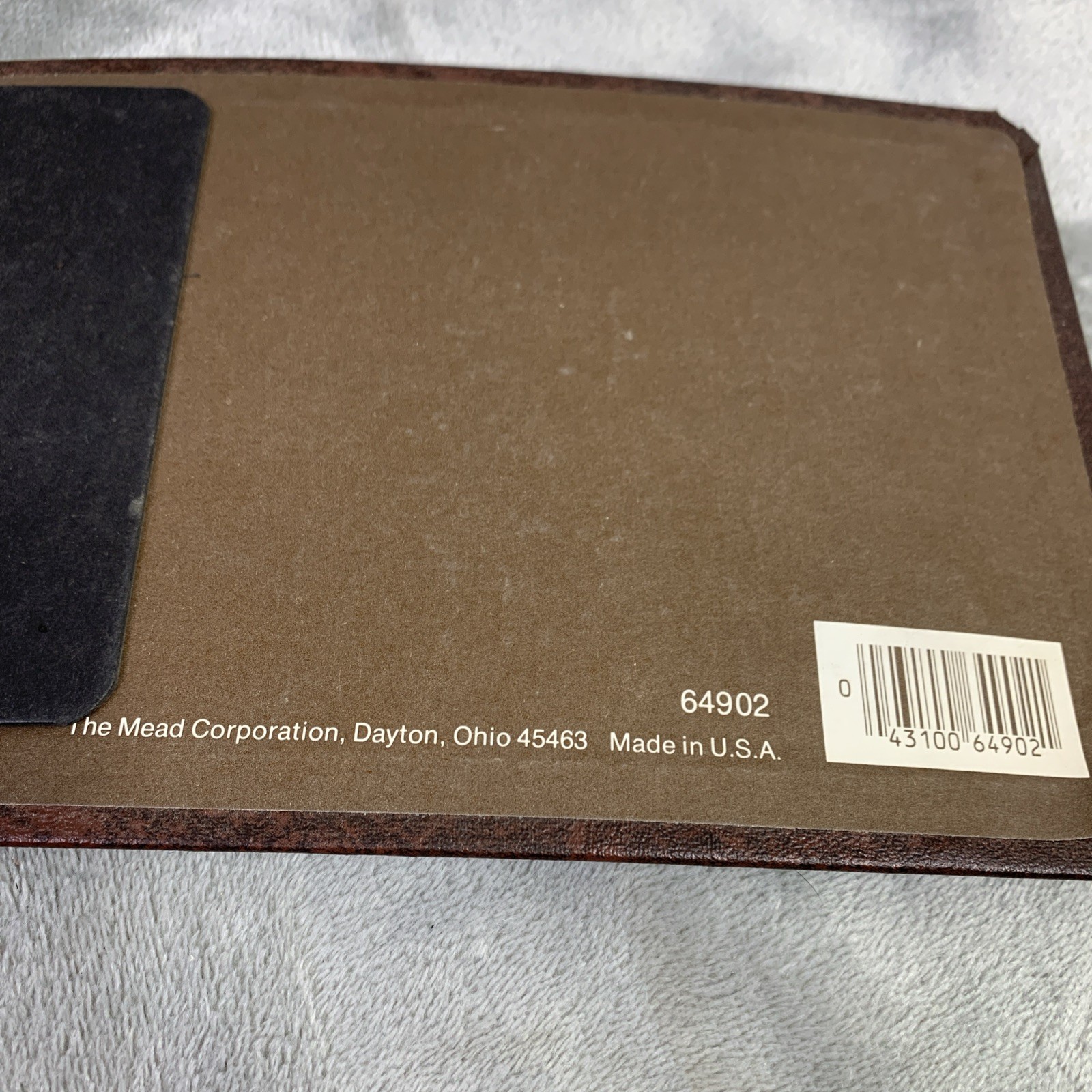 VTG Mead Debit-Credit-Balance Forms Ledger Outfit 26 Dividers A-Z Index Brown