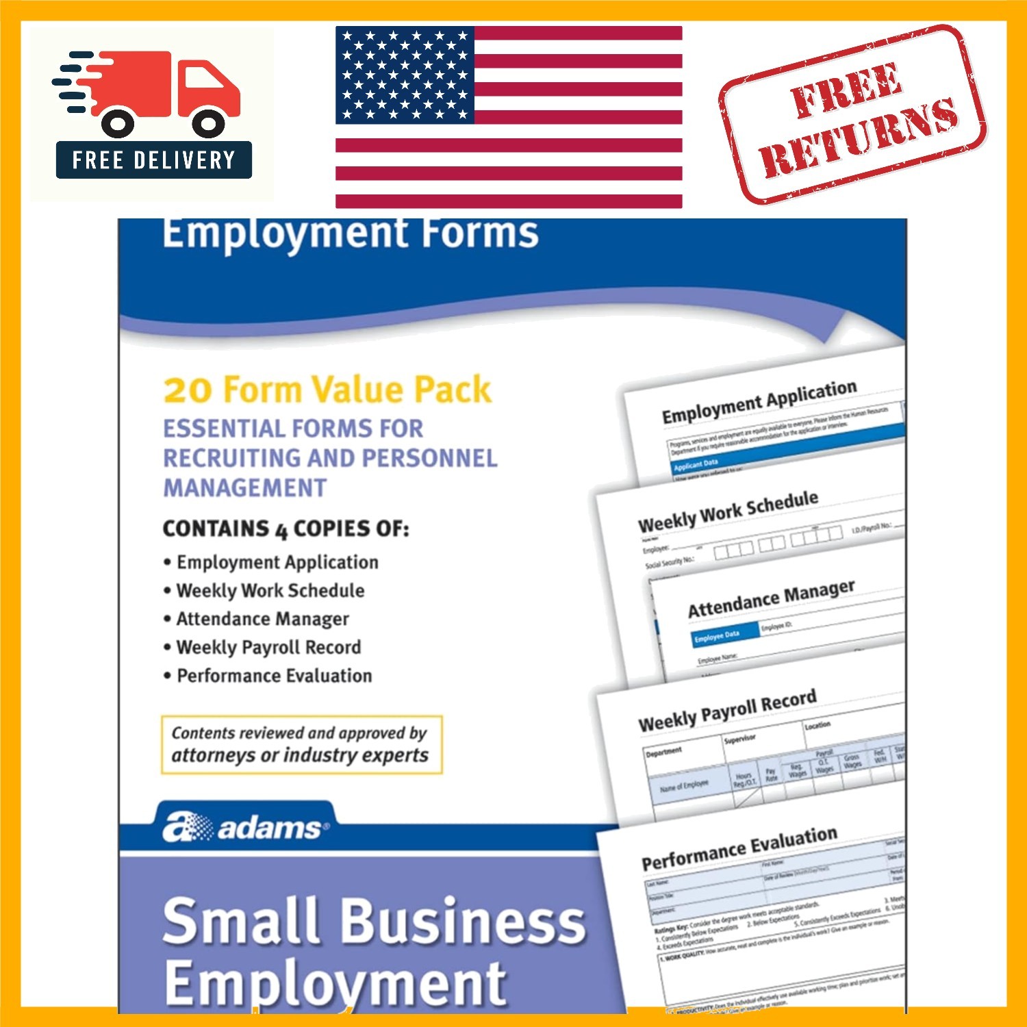 5 Essential Small Business Employment Forms – Easy-to-Use with Instructions
