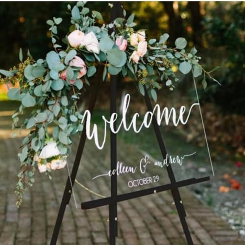 2 Pack Clear Acrylic Sheets 8×10 Inch 1/8 Thick Plexiglass Panels DIY Craft Sign