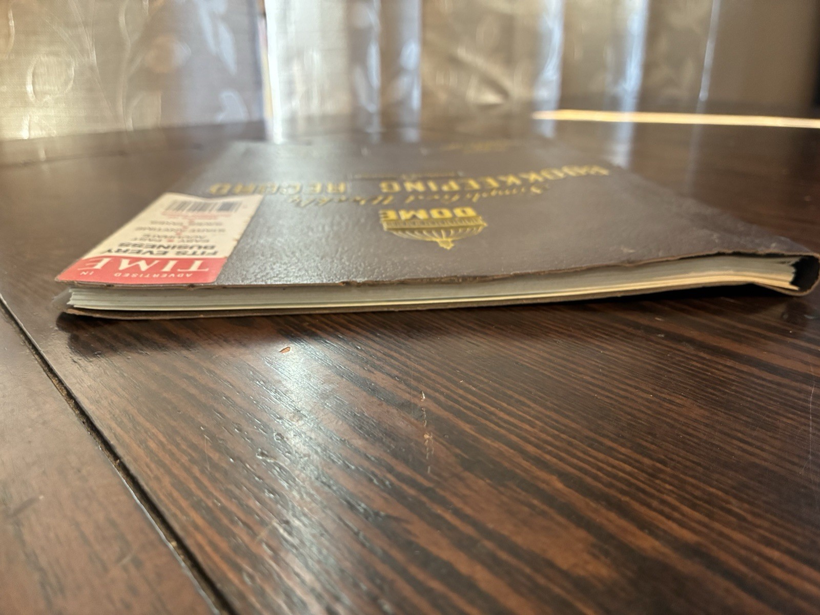 Dome simplified weekly Bookkeeping record Picchione #600 deductions NOS vintage