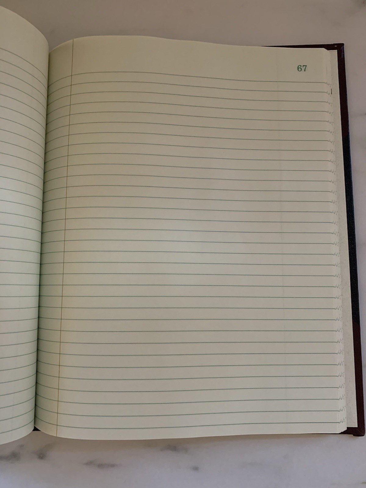 ✨Vintage New National Brand 56-211 Texhide Record Book 150 Pages 10-3/8 x 8-3/8″