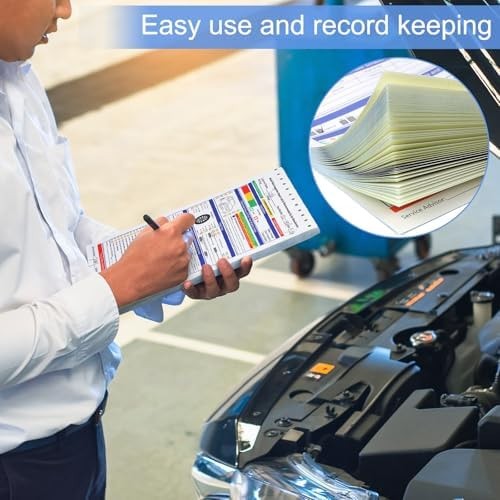Gilprop 400 Sets Annual Vehicle Inspection Forms 2-ply Carbonless Multi Point…