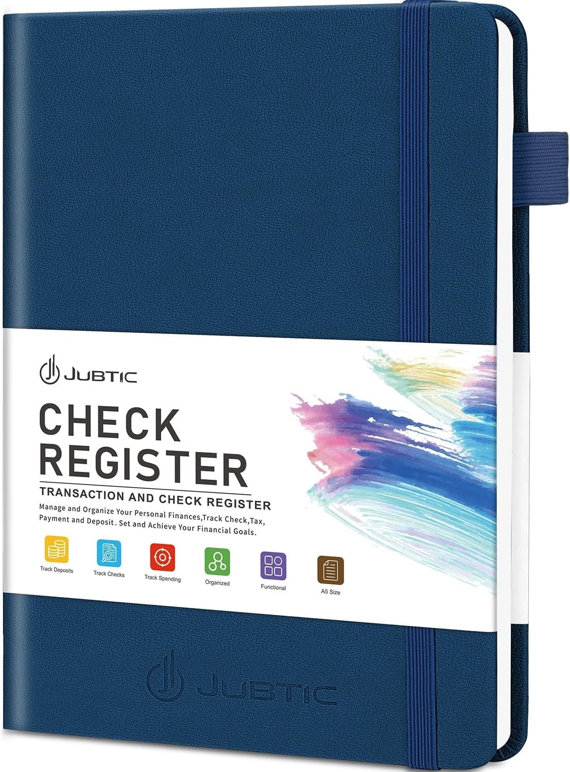 Practical A5 Check Ledger with Waterproof Cover – Manage Your Finances with Ease