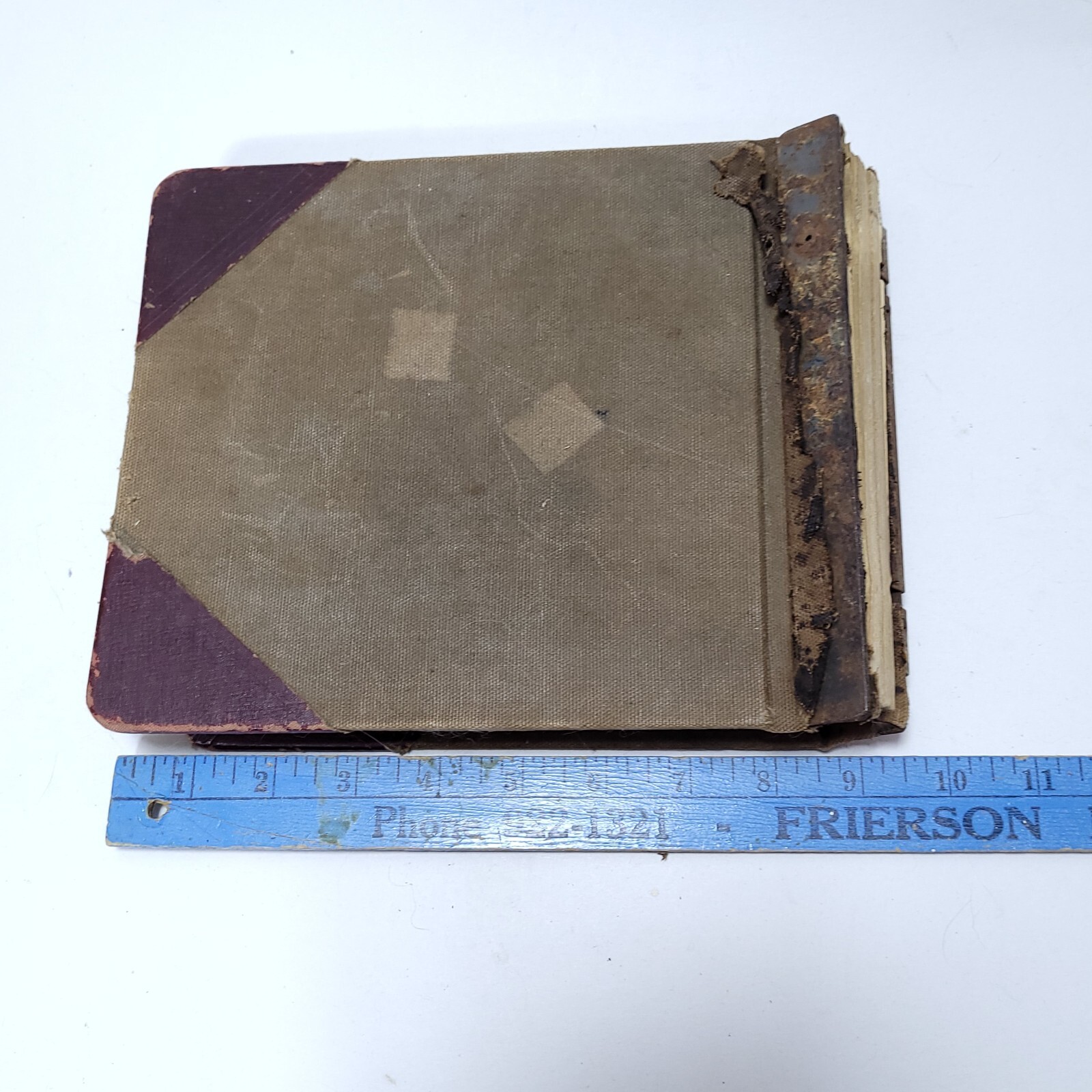 RARE Antique 1920s Loose Leaf San Antonio Universal Perfection Ledger Binder