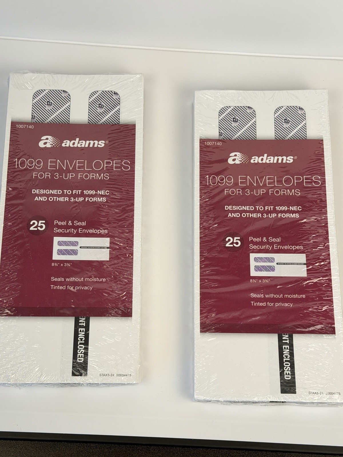 2024 1099 NEC Tax Kit 50 Recipients, 4 Part Sets, 10 Fed eFile, 1099 Envelopes