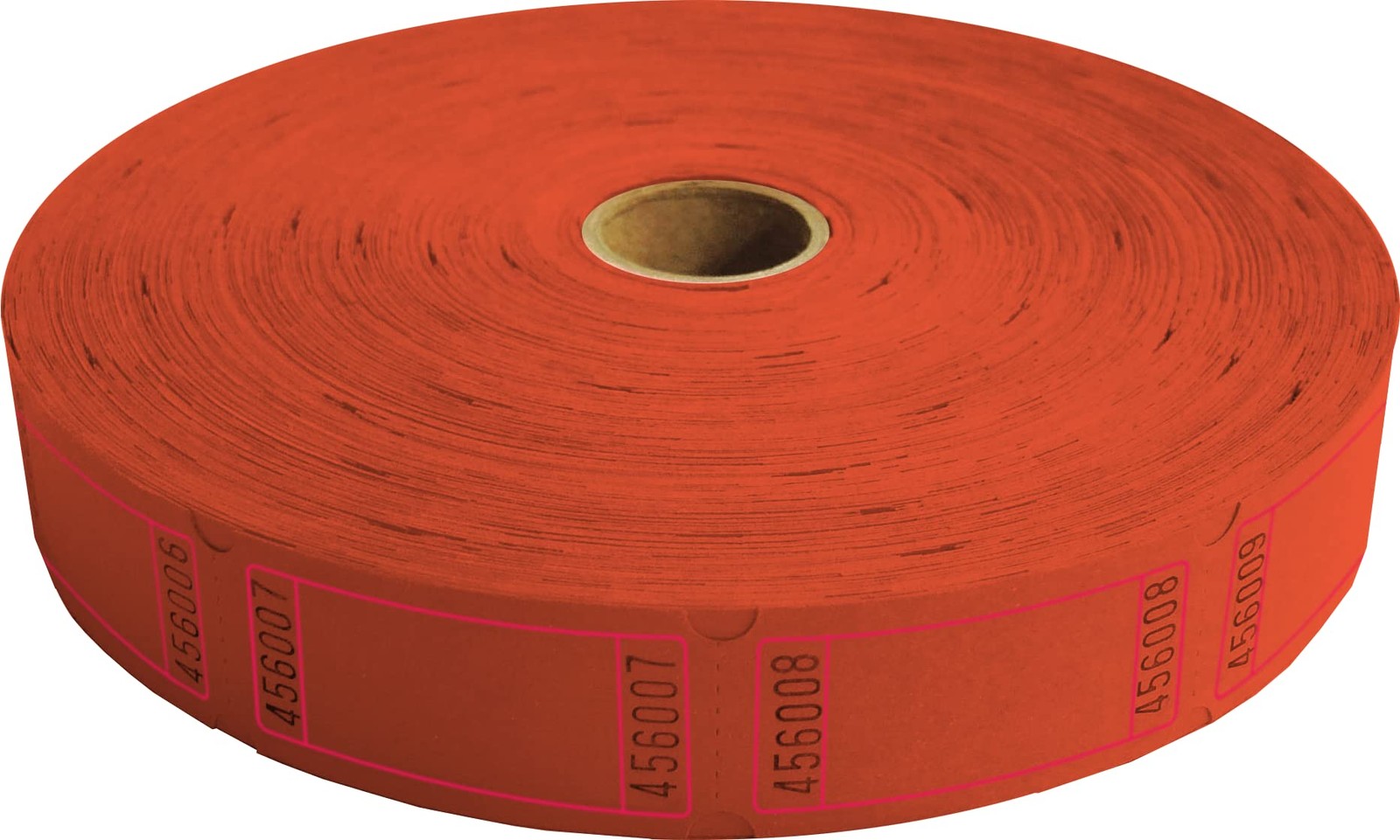 8 Pack Blank Roll Tickets – 2000 6 inches x 12 x 4 inches, Multicolor