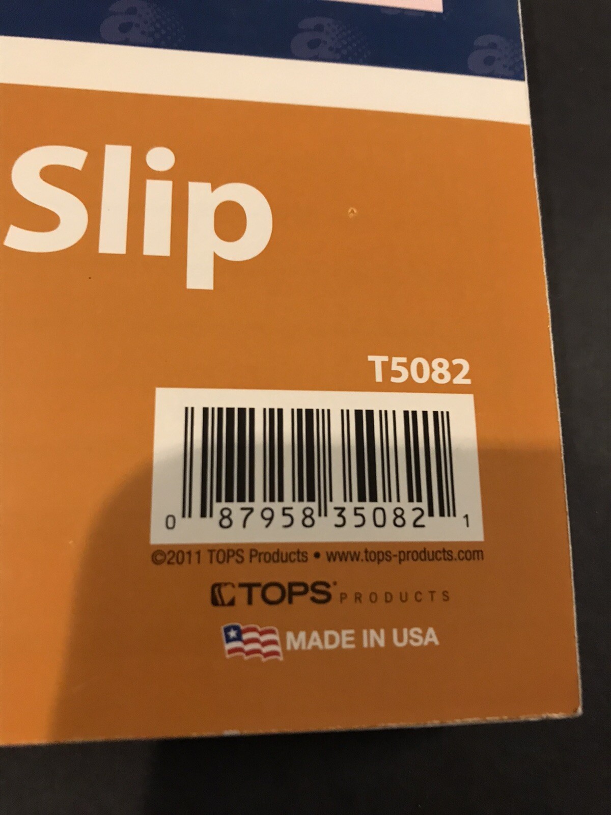 Adams Packing Slip Book 3-Part 50 Carbonless Sets 5.9/16” x 7-5/16” Numbered