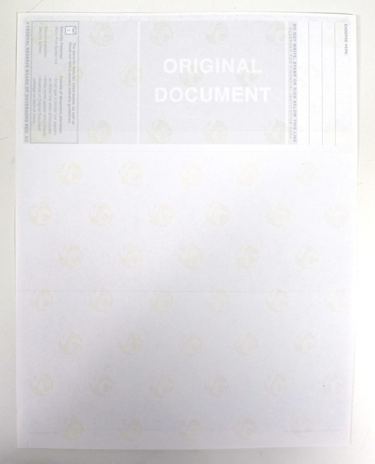 VersaCheck Security Business Check Refills – 250 SHEETS, 250 CHECKS